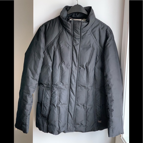 PERRY ELLIS Women’s Black Full Zipper Front Closure Down Jacket - Picture 2 of 11